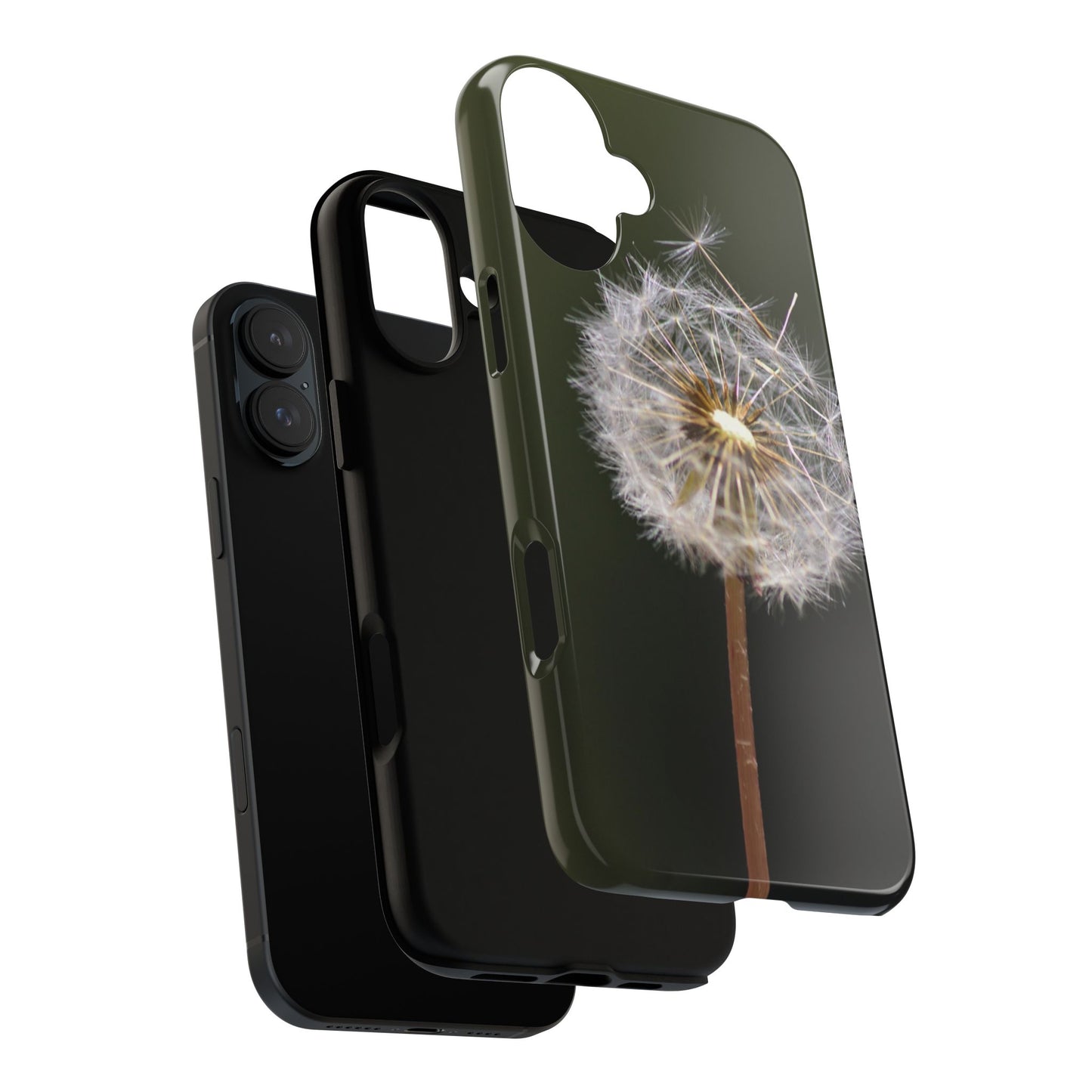 Dandelion Photo Tough Case — Protective Floral Phone Cover