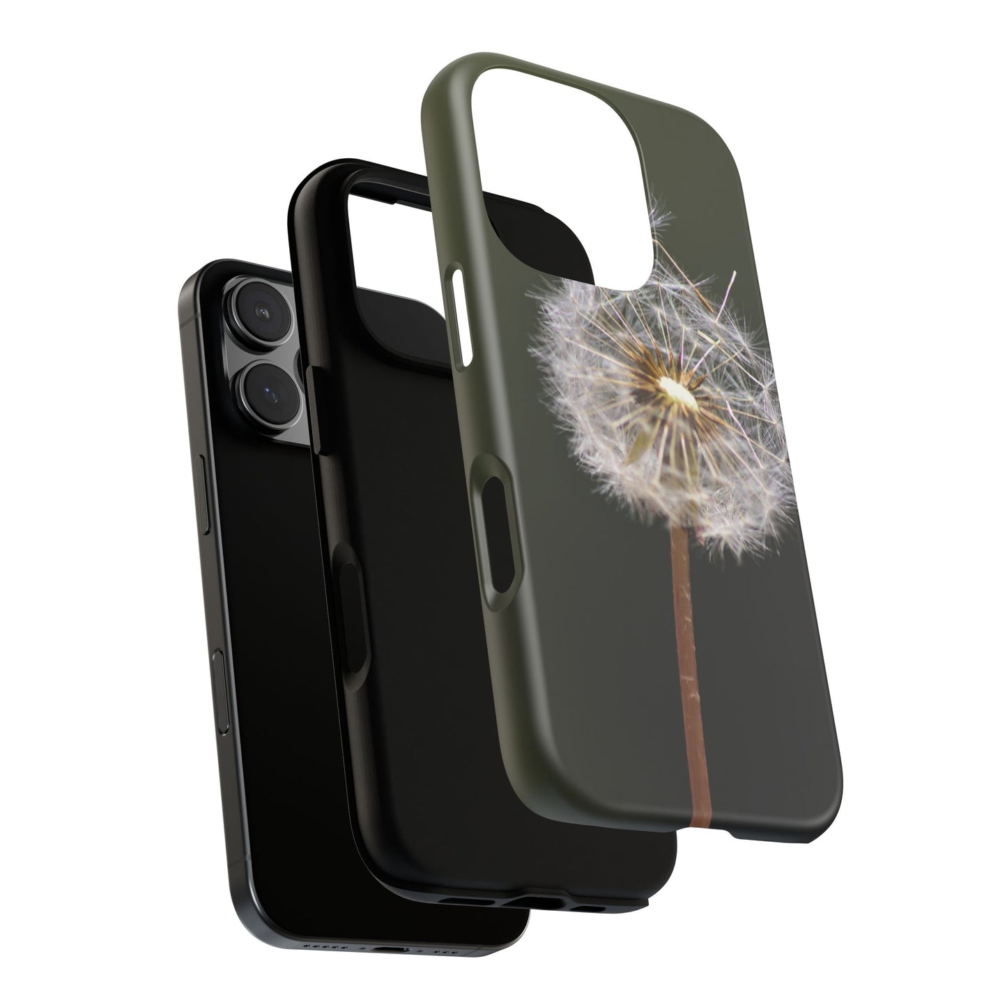 Dandelion Photo Tough Case — Protective Floral Phone Cover