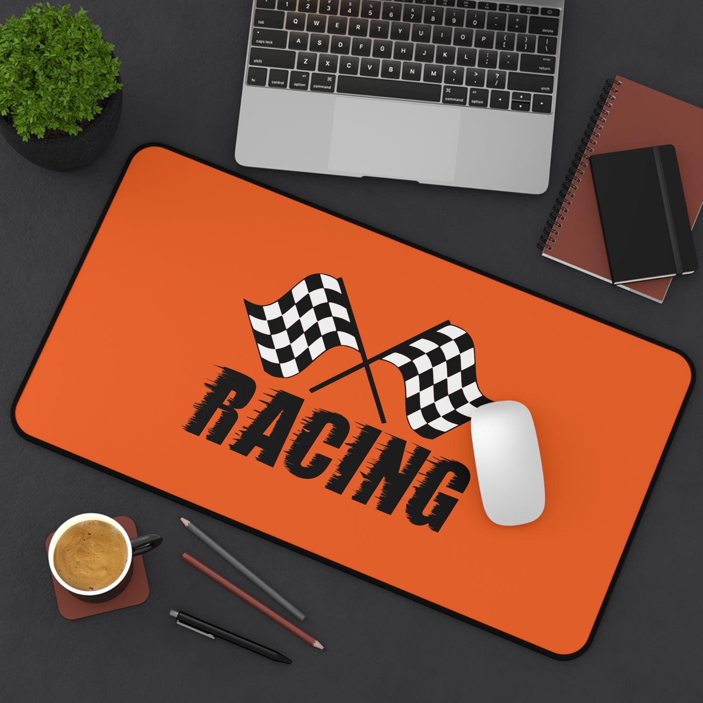 Racing Desk Mat - Perfect for Gamers, Racing Fans, Home Decor, Office Accessories, Gift for Enthusiasts