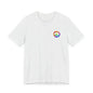 Peace Sign Tie-Dye Tee — Rainbow Hippie Peace Symbol T-Shirt