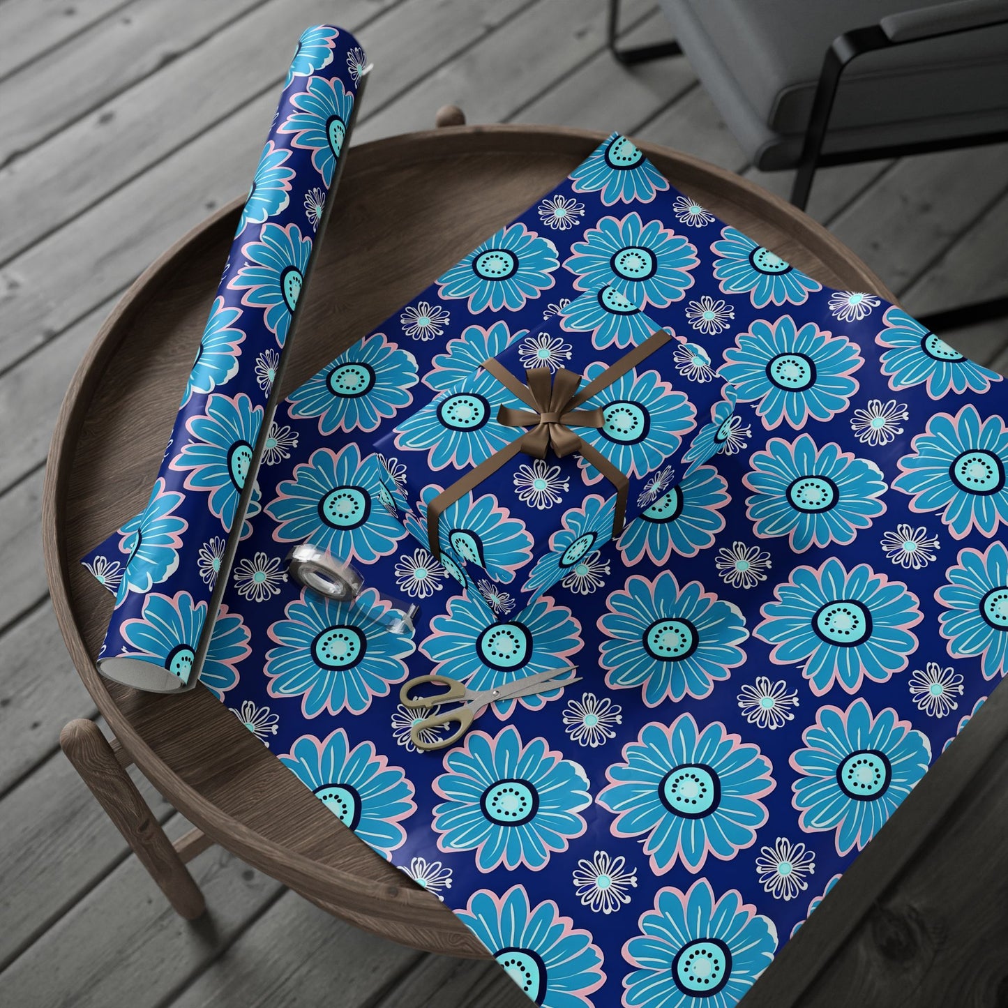 Vibrant Floral Wrapping Paper - Perfect for Gifts, Occasions, Birthdays