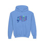 Kids Music Notes Hoodie — Colorful Treble Clef & Sheet Music Sweatshirt
