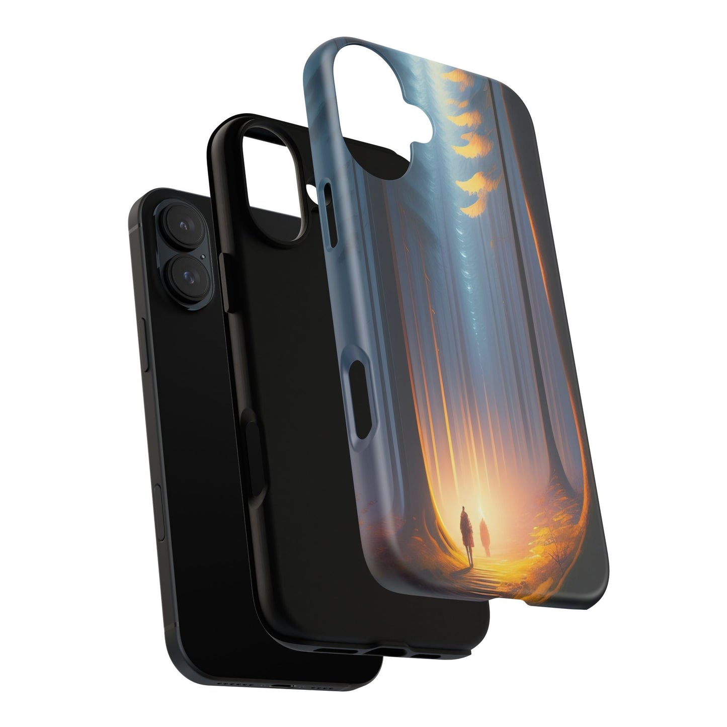Phone Case — Mystical Forest Nightscape Protective Tough Case