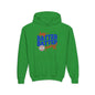 Youth Baseball Hoodie — "Hey Batter Batter Swing!" Graphic