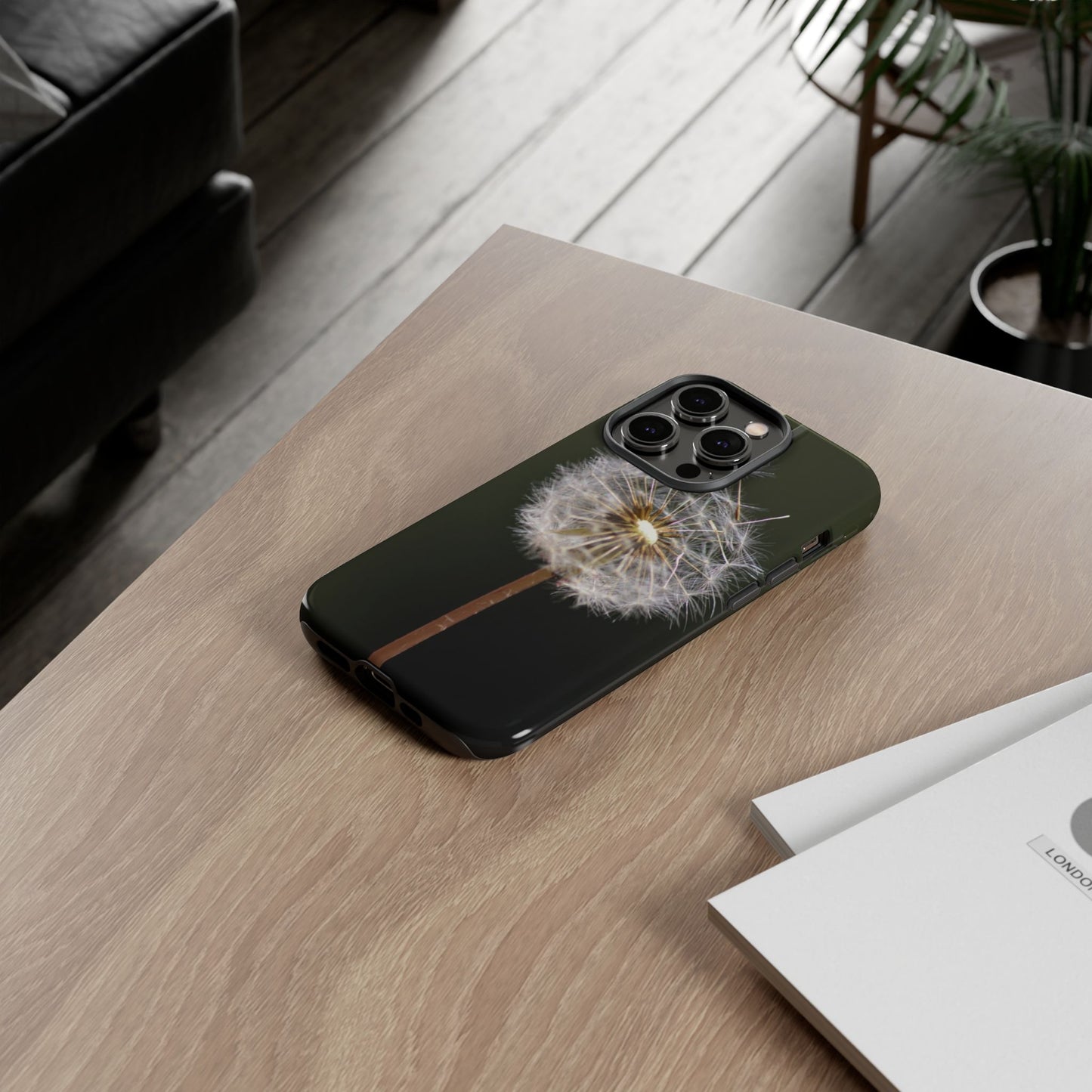 Dandelion Photo Tough Case — Protective Floral Phone Cover