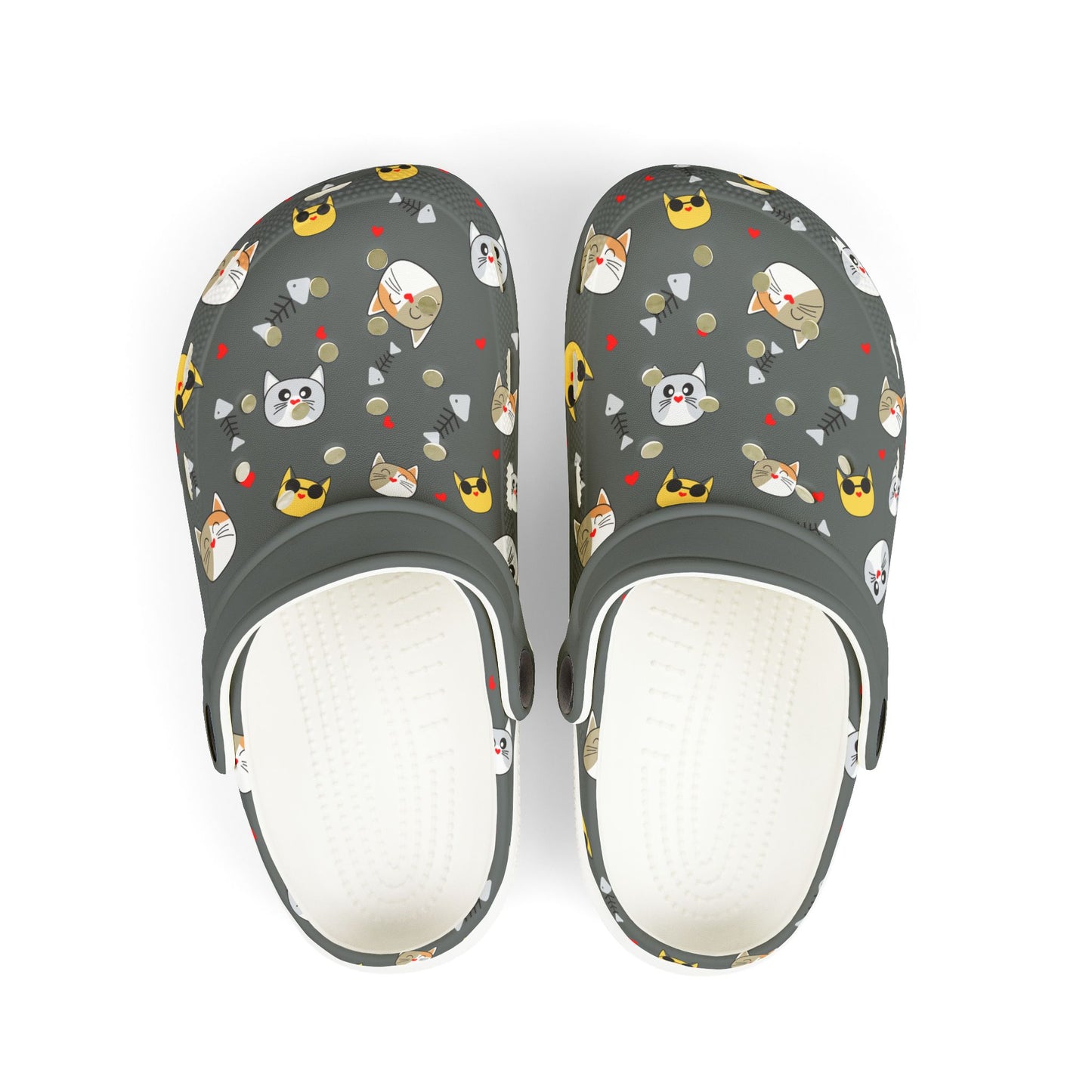 Adorable Kids'  Foam Clogs with Playful Animal Print