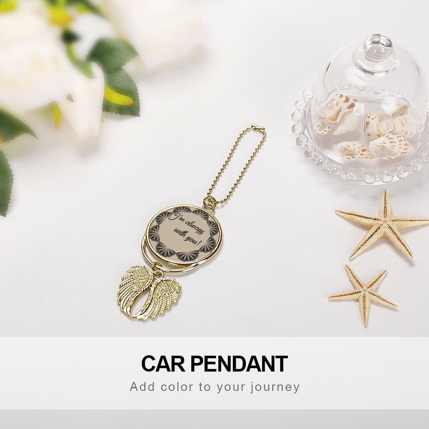 Car Pendant - I'm always with you