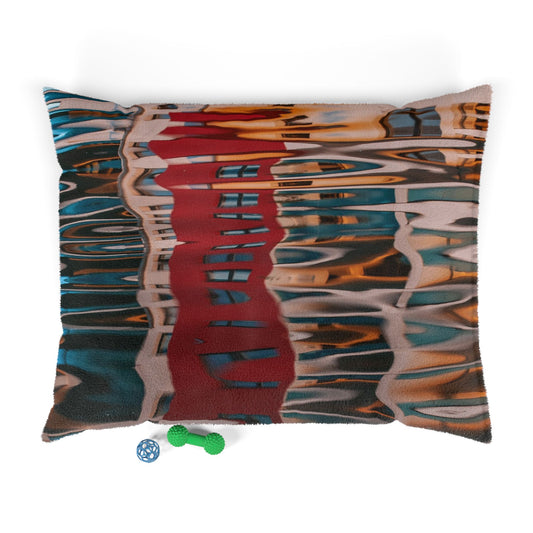 Artistic Pet Bed - Cozy, Colorful Dog Bed, Modern Cat Bed, Stylish Pet Cushion, Unique Home Decor, Gifts for Pet Lovers