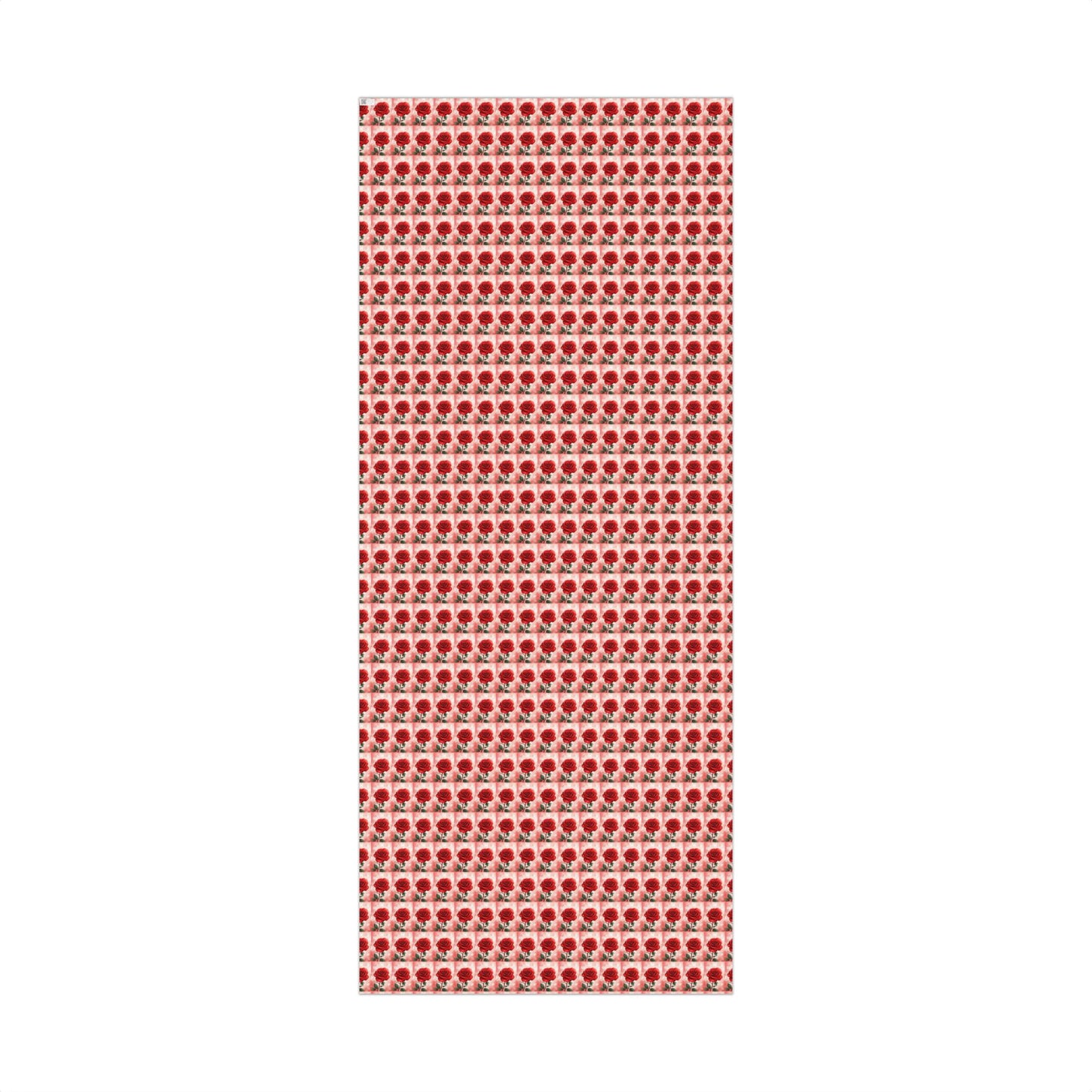 Rose Pattern Gift Wrap Paper — Romantic Floral Wrapping Sheets for Valentines & Anniversaries