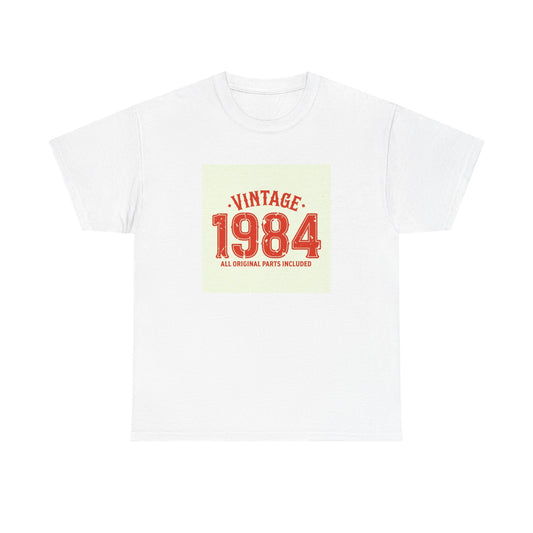 Vintage 1984 Tee | Retro Birth Year Shirt