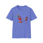 Whimsical Unisex Softstyle T-Shirt, Fun Graphic Tee