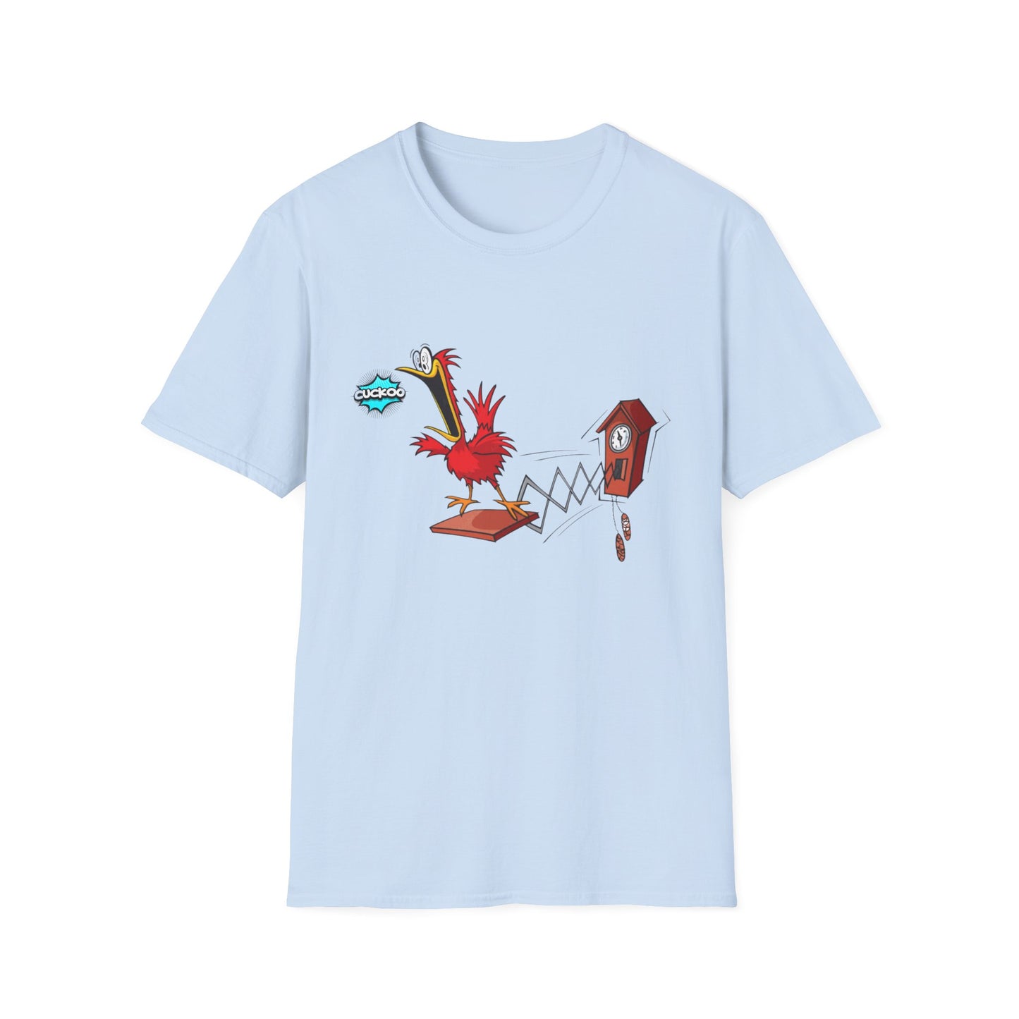 Whimsical Unisex Softstyle T-Shirt, Fun Graphic Tee