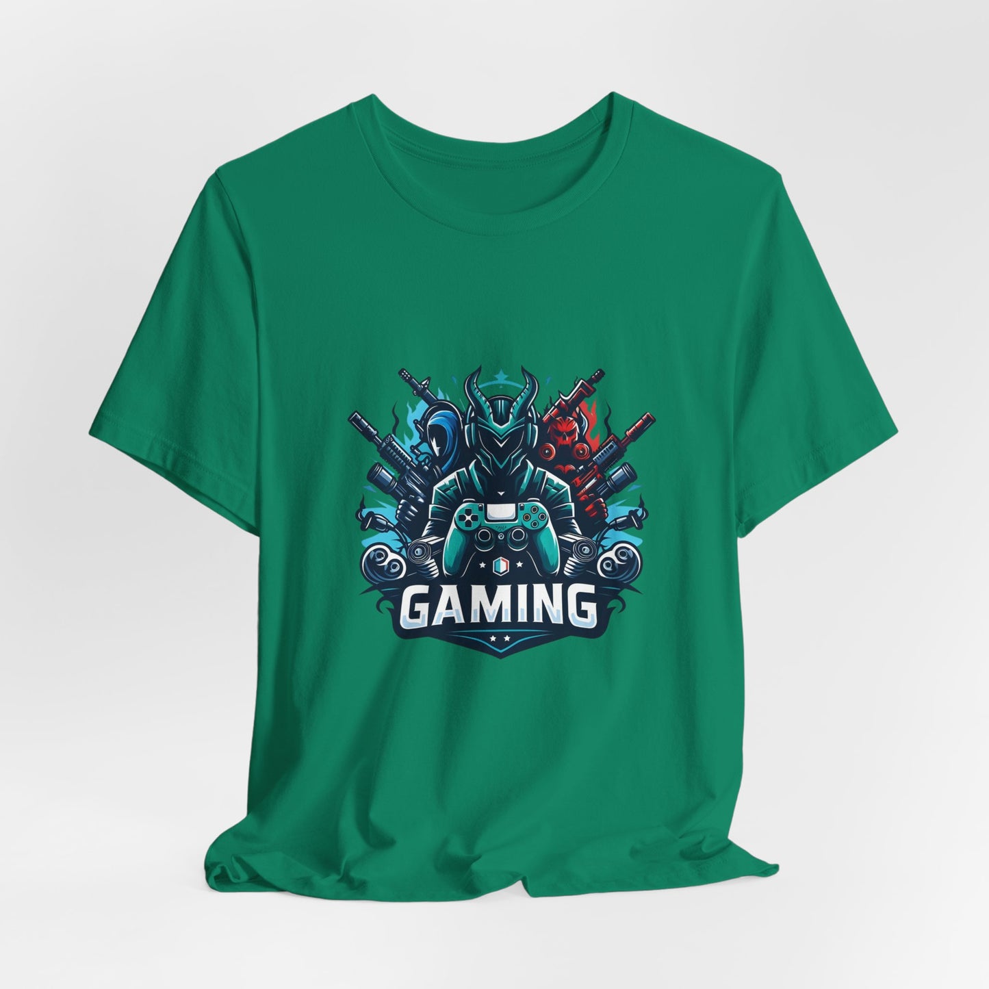Gaming Controller Emblem Tee — Esports Gamer Graphic T-Shirt
