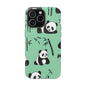 Panda Bamboo Magnetic Impact-Resistant Phone Case