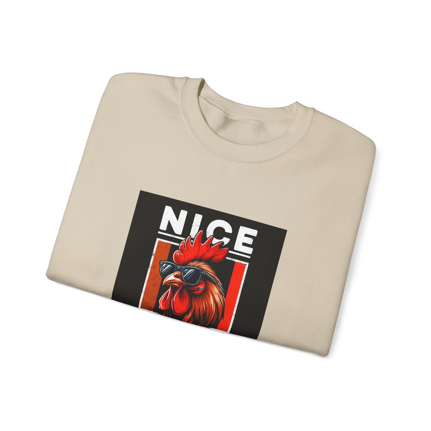 Nice Cock Rooster Crewneck Sweatshirt