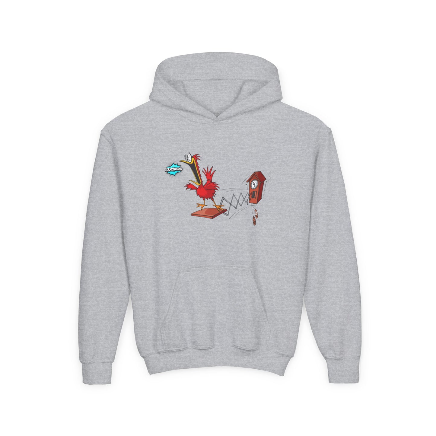 Whimsical Cartoon Hoodie for Kids, Fun Sweatshirt, Youth Pullover