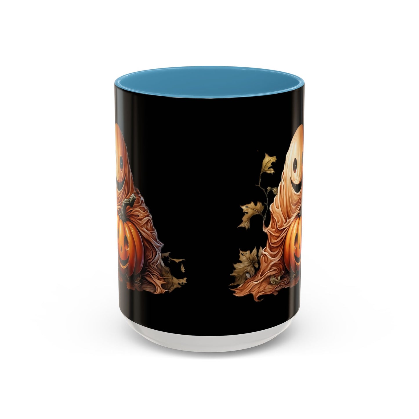 Halloween Ghost Pumpkin Coffee Mug, Spooky Drinkware, Fall Decor, Halloween Gift, Pumpkin Spice Lover's Mug