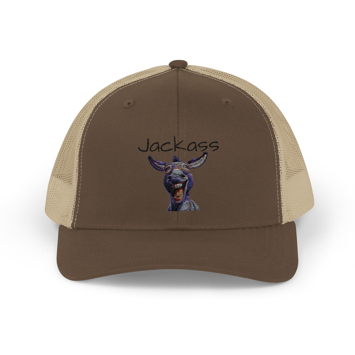 Humorous Jackass Snapback Trucker Cap