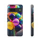 Colorful Balloon Tough Phone Case — Vibrant Party Balloons Protective Cover