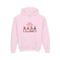 Youth Christmas Gnome Hoodie - "Merry Christmas" Holiday Kids Sweatshirt