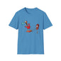 Whimsical Unisex Softstyle T-Shirt, Fun Graphic Tee