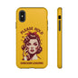 Phone Case - "Please Hold, Sarcasm Loading" Retro Pin-Up Tough Case