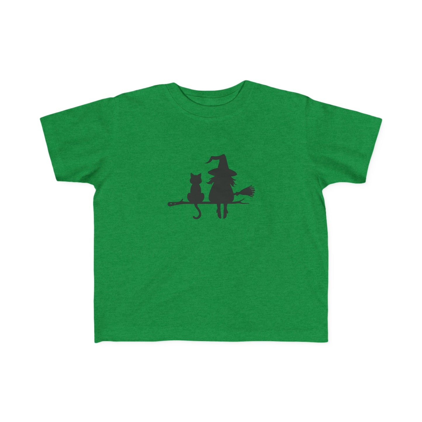 Toddler Witch and Cat Tee | Halloween T-Shirt, Kids Graphic Tee, Witch Shirt, Toddler Costume, Fall Apparel