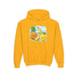 Kids Tropical Fruit Hoodie — Cute Pineapple, Banana & Orange Graphic Sweatshirt