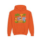 Kids Zoo Animals Hoodie - Cute Safari Lion Giraffe Elephant Sweatshirt