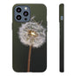 Dandelion Photo Tough Case — Protective Floral Phone Cover