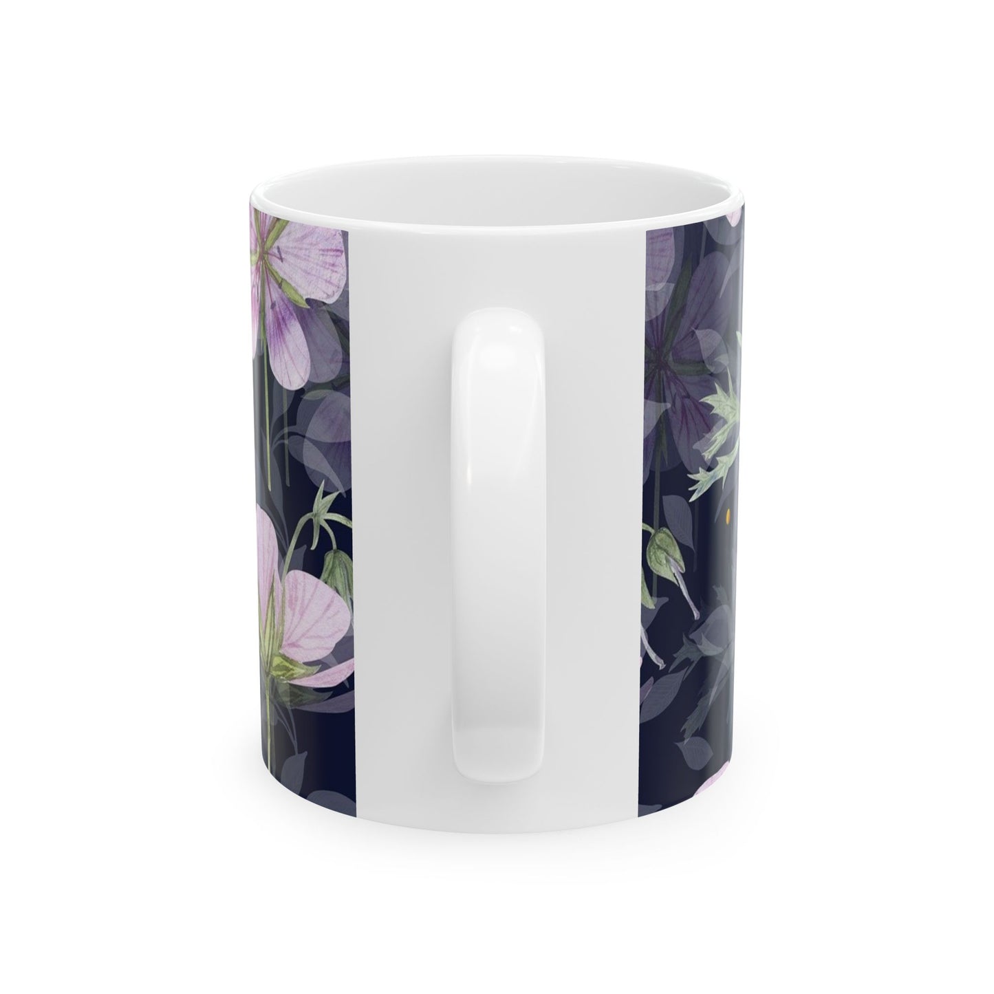 Floral Bliss Ceramic Mug | 11oz & 15oz | Coffee Lover Gift | Nature-Inspired Drinkware | Floral Decor | Mother's Day Gift