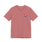 Peace Sign Tie-Dye Tee — Rainbow Hippie Peace Symbol T-Shirt
