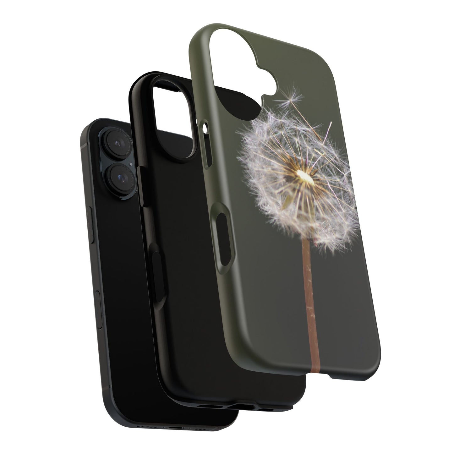 Dandelion Photo Tough Case — Protective Floral Phone Cover