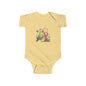 Baby Bodysuit — Cute Parrot & Sloth Love Graphic Infant Onesie