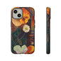 Floral Pansy Tough Phone Case — Vintage Botanical Protection