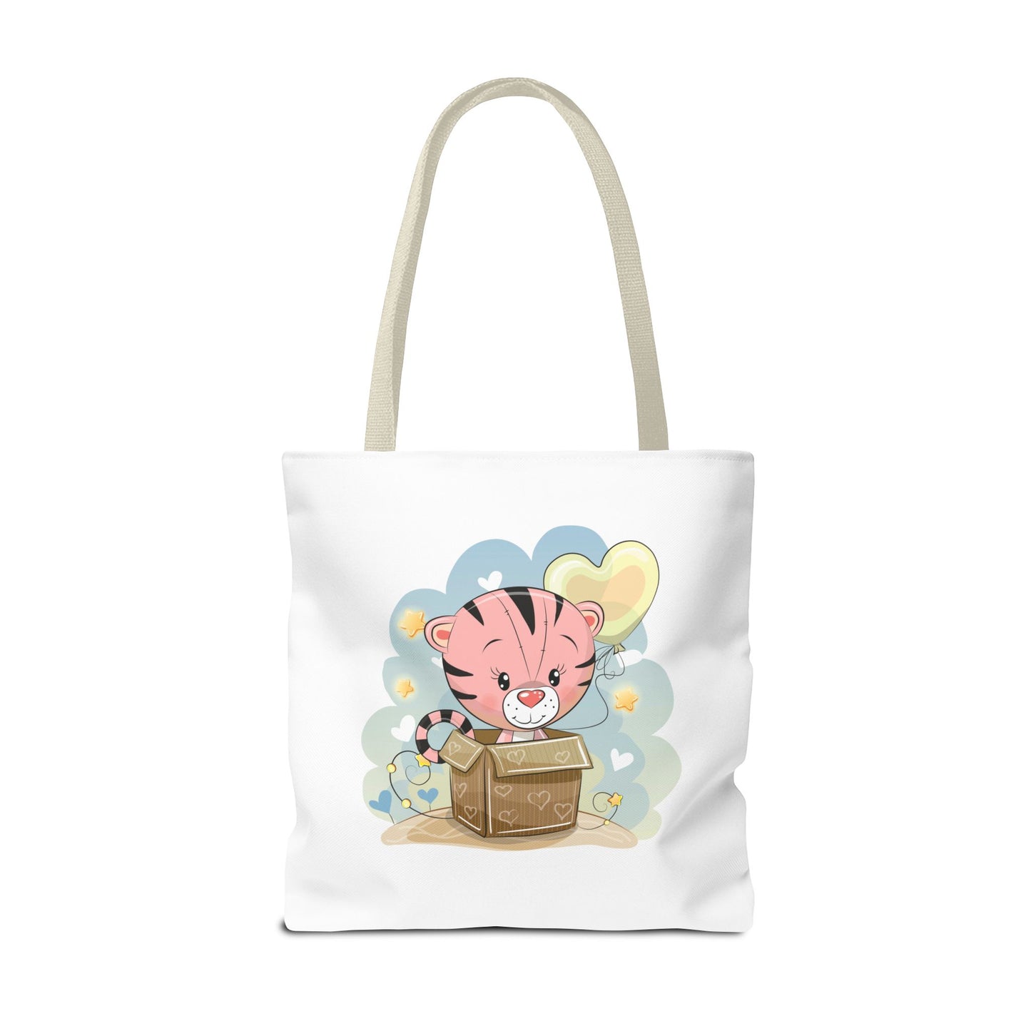 Cute Tiger Tote Bag Cute Shopping Bag, Eco-Friendly Tote, Kids' Tote