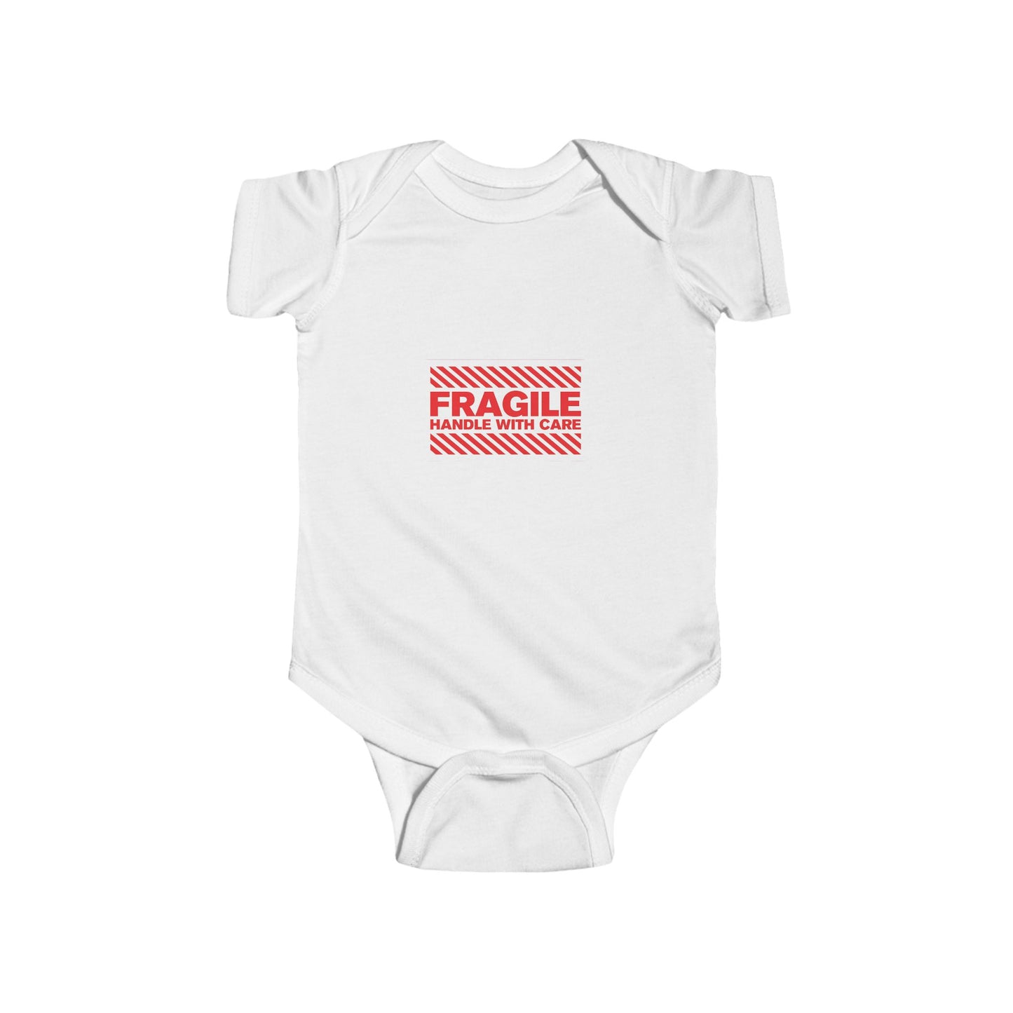 Funny Infant Bodysuit - "Fragile: Handle with Care", Baby Gift, Cute Baby