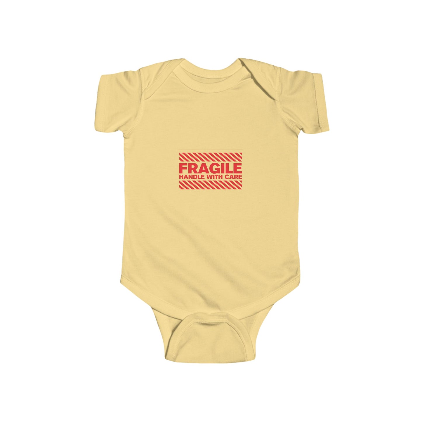 Funny Infant Bodysuit - "Fragile: Handle with Care", Baby Gift, Cute Baby