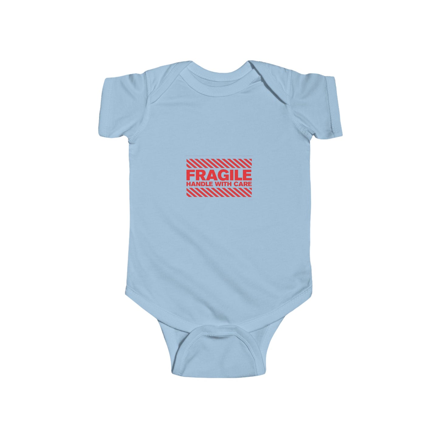 Funny Infant Bodysuit - "Fragile: Handle with Care", Baby Gift, Cute Baby