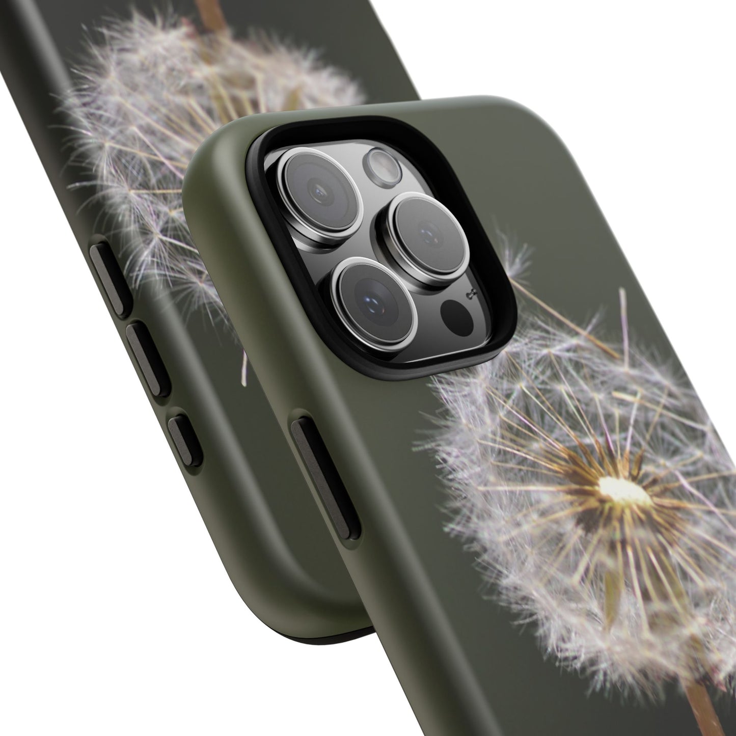 Dandelion Photo Tough Case — Protective Floral Phone Cover