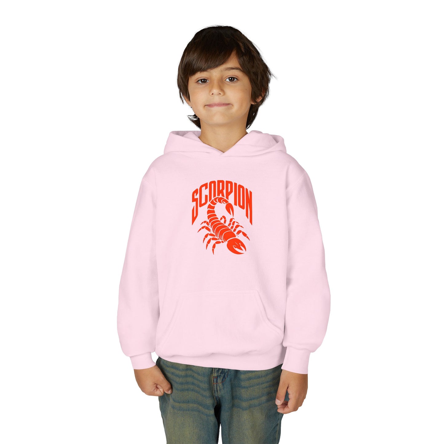 Scorpion Graphic Youth Hoodie | Red Scorpion Design