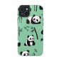 Panda Bamboo Magnetic Impact-Resistant Phone Case
