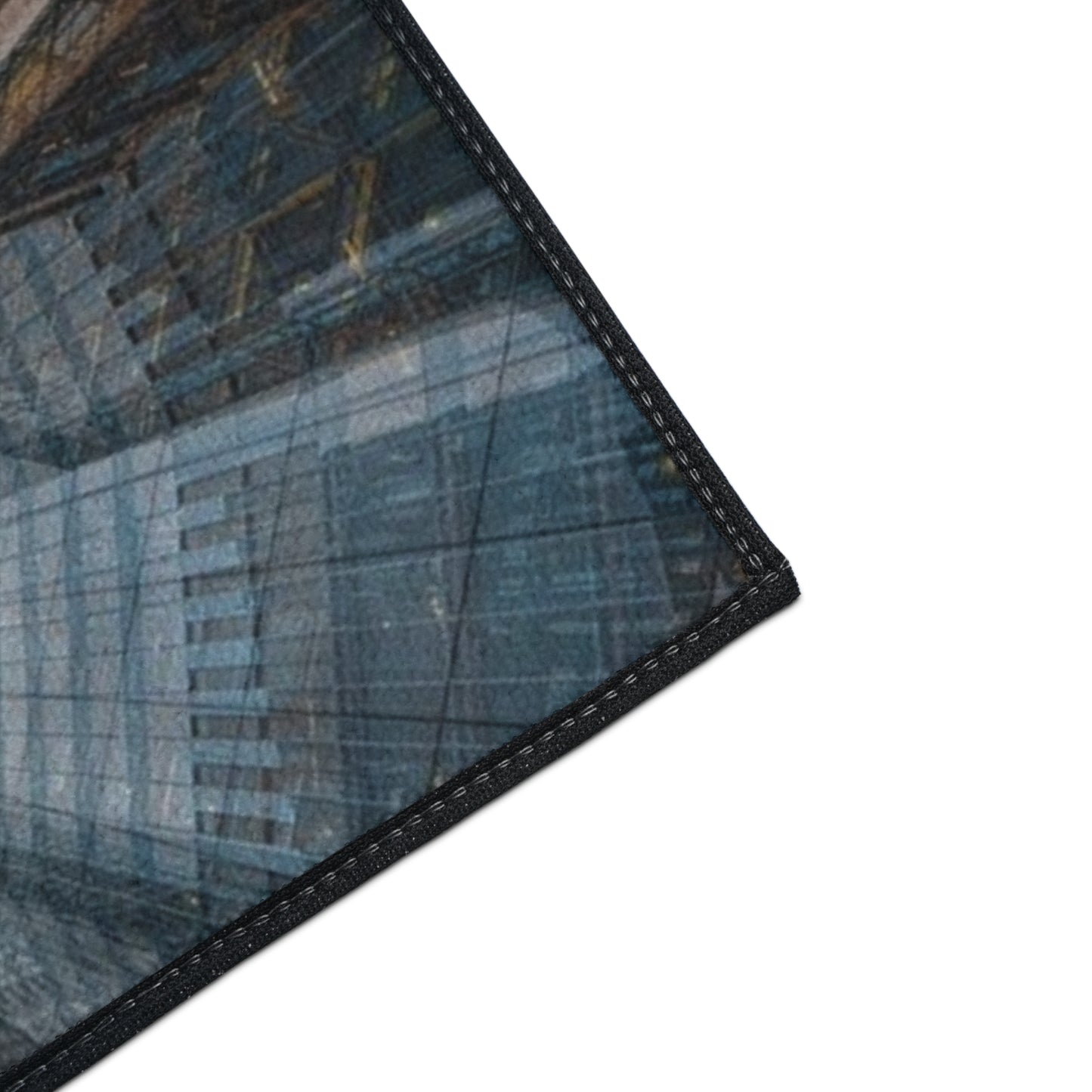 Industrial Urban Pattern Floor Mat — Heavy Duty Entry Rug