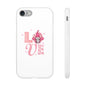 Love Gnome Phone Case — Cute Pink Valentine Flexi Case