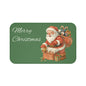 Festive Santa Bath Mat, Christmas Decor, Holiday Gift, Cozy Home Accessory, Winter Bathroom Decor, Seasonal Bath Decor
