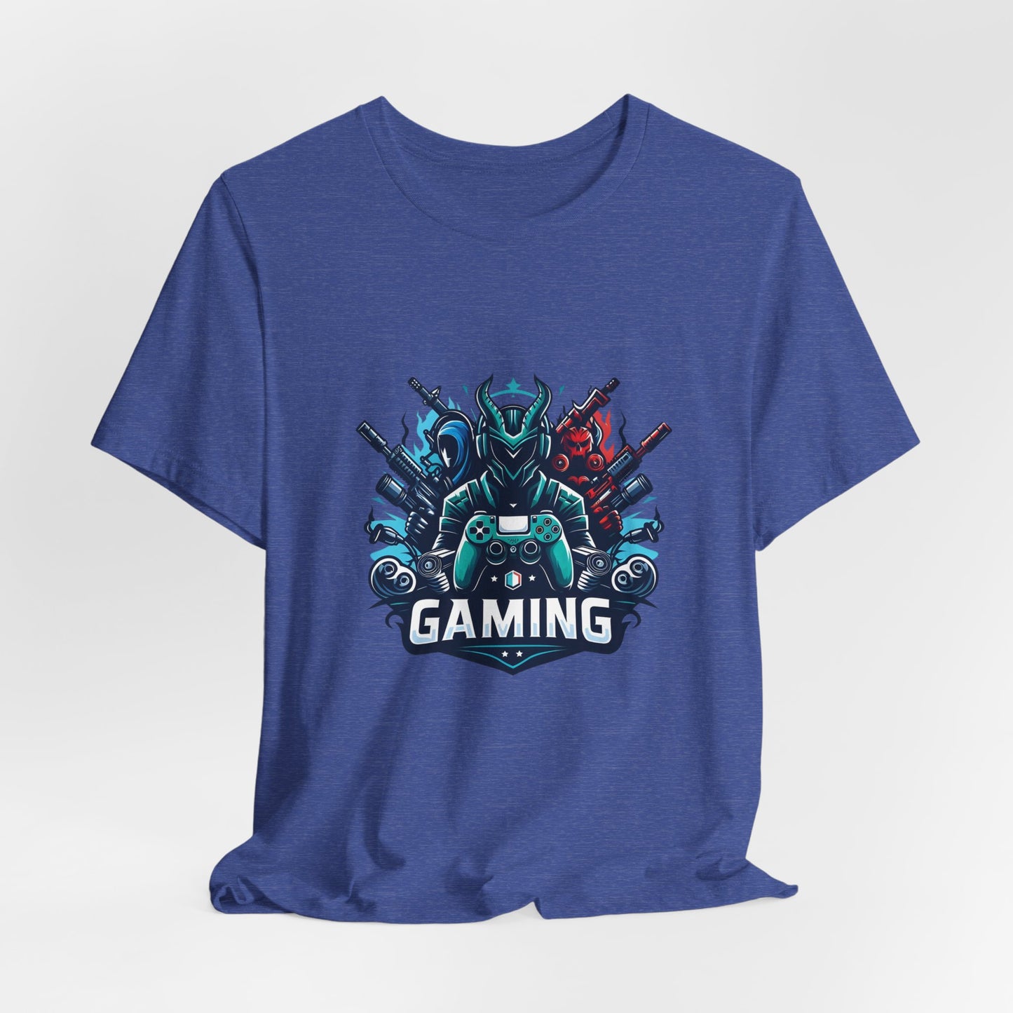 Gaming Controller Emblem Tee — Esports Gamer Graphic T-Shirt