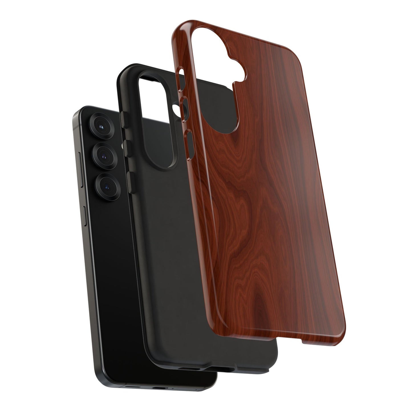 Wood Grain Phone Case, Natural Look, Tough Cases, Durable Protection, Unique Gift for Him or Her, Stylish Accessory