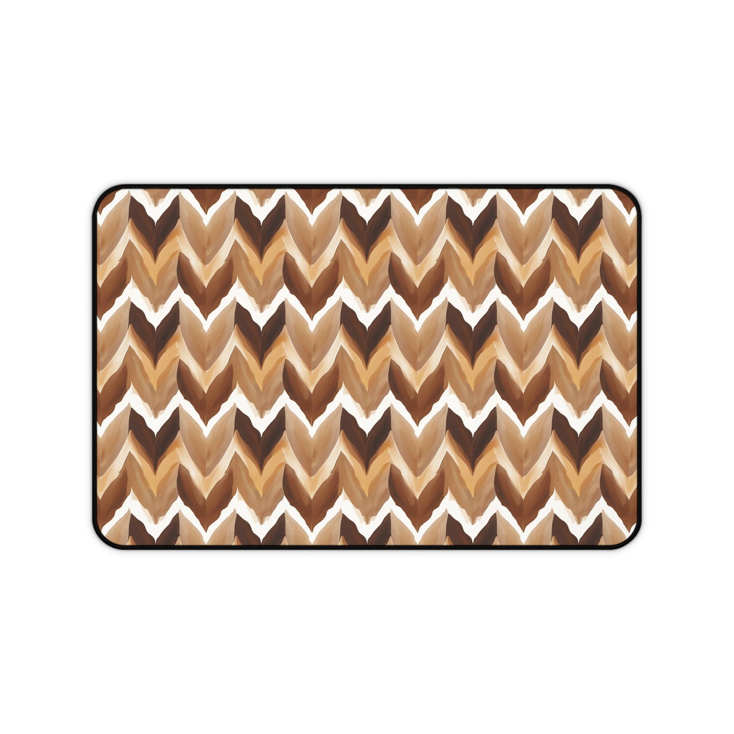 Stylish Geometric Desk Mat - Modern Office Decor for Workspace