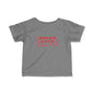 Infant Tee — Red Heart Pattern Baby Shirt (Valentine’s Day)
