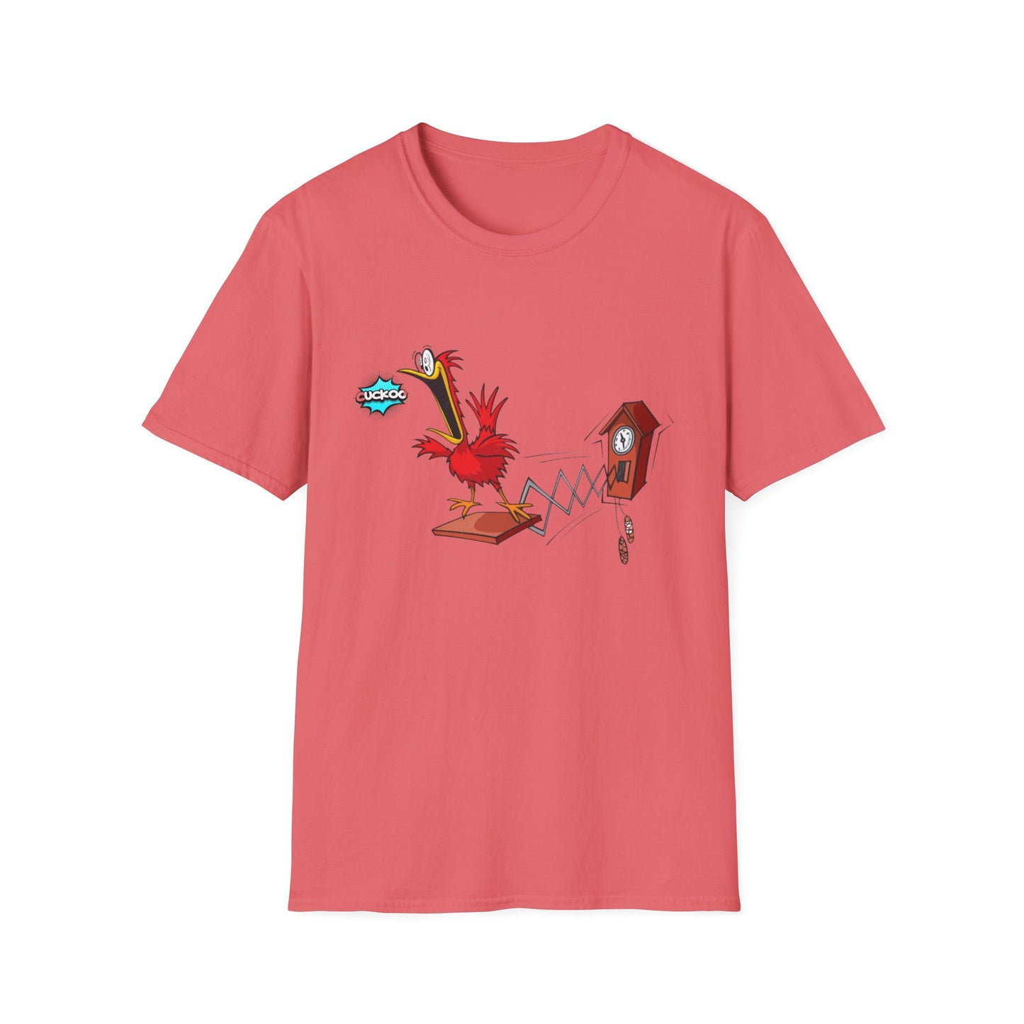 Whimsical Unisex Softstyle T-Shirt, Fun Graphic Tee